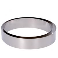 2 ronde roestvrijstalen kookringen.Diameter: 220 en 250 mm.Hoogte: 50 mm.
