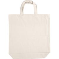 Creativ Company Tas met bodemvouw, afm 39x44x10 cm, 310 gr, licht naturel, 1 stuk