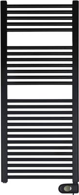 Zehnder Aura E Radiator 50x122,6 cm Mat Zwart