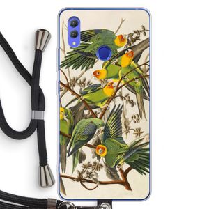 Carolinaparkiet: Honor Note 10 Transparant Hoesje met koord