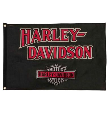 Harley-Davidson Nostalgic Bar & Shield Vlag - Small