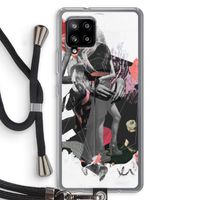 Dissimulation du réel: Samsung Galaxy A42 5G Transparant Hoesje met koord