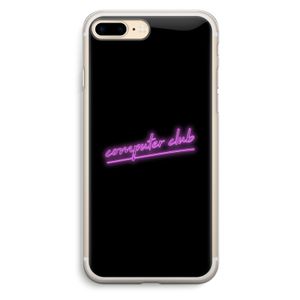 Vice Black: iPhone 7 Plus Transparant Hoesje
