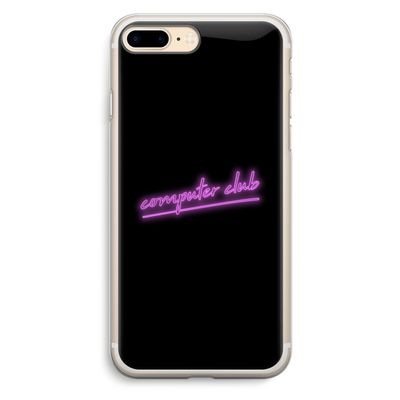 Vice Black: iPhone 7 Plus Transparant Hoesje