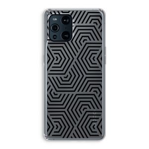 Magic pattern: Oppo Find X3 Pro Transparant Hoesje