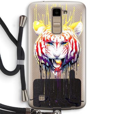 Fading: LG K10 (2016) Transparant Hoesje met koord