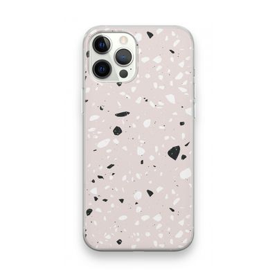 Terrazzo N°20: iPhone 12 Pro Max Transparant Hoesje