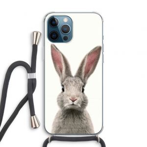Daisy: iPhone 12 Pro Transparant Hoesje met koord