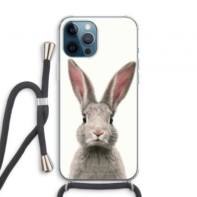 Daisy: iPhone 12 Pro Transparant Hoesje met koord
