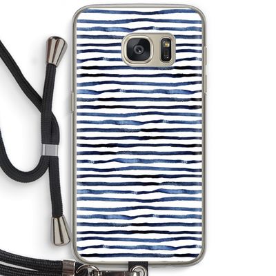 Verrassende lijnen: Samsung Galaxy S7 Transparant Hoesje met koord