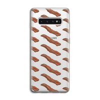 Bacon to my eggs #2: Samsung Galaxy S10 4G Transparant Hoesje
