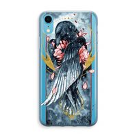 Golden Raven: iPhone XR Transparant Hoesje