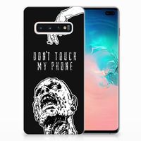 Silicone-hoesje Samsung Galaxy S10 Plus Zombie - thumbnail