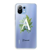 Green Brush: Xiaomi Mi 11 Lite Transparant Hoesje