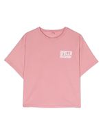 Stella McCartney Kids t-shirt à logo imprimé - Rose