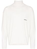 AMBUSH t-shirt à col montant - Blanc