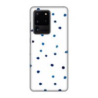 Blauwe stippen: Volledig geprint Samsung Galaxy S20 Ultra Hoesje