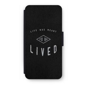 To be lived: iPhone SE 2020 Flip Hoesje