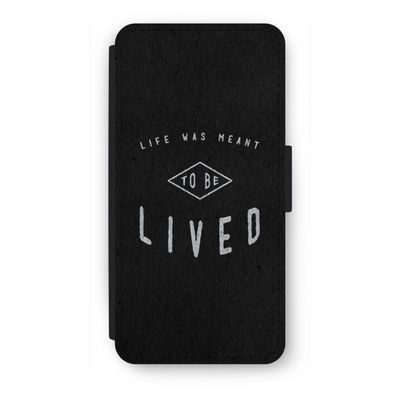 To be lived: iPhone SE 2020 Flip Hoesje
