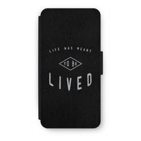 To be lived: iPhone SE 2020 Flip Hoesje