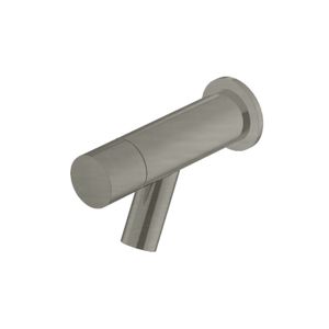 Fonteinkraan Hotbath Dude 1-knop Inbouw Wand 11.4 cm Geborsteld Nikkel