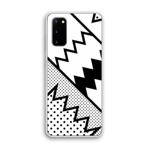 Pop Art #5: Samsung Galaxy S20 Transparant Hoesje