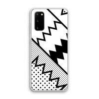 Pop Art #5: Samsung Galaxy S20 Transparant Hoesje
