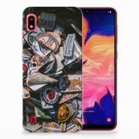 Samsung Galaxy A10 | Siliconen hoesje | met foto Badges