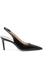 Stuart Weitzman escarpins Stuart 75 mm à bride arrière - Noir