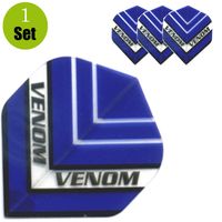 Ruthless Venom HD150 Dartflights - Blauw - thumbnail