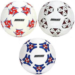 Alert sport voetbal rublatex (maat 5 / 360-380 gr) assorti