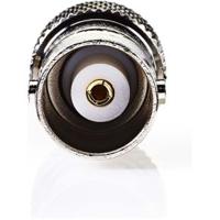 SMA-Adapter | SMA Male | BNC Female | Verguld | 50 Ohm | Recht | Koper | Goud | 2 Stuks | Doos