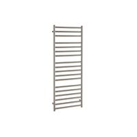 EH Design Radiator Athena 50x140 cm Geborsteld RVS