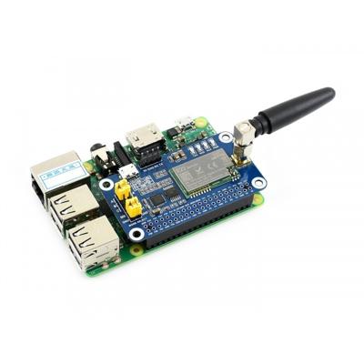 Wave share SX1262 LoRa HAT 868MHz frequentie band voor Raspberry Pi toepasbaar voor Europa/Azië/Afrika