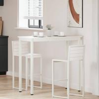 Bartafel Wit 110 x 55 x 105 cm Massief grenenhout