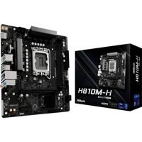 ASRock H810M-H Moederbord Socket Intel LGA 1851 Vormfactor Micro-ATX Moederbord chipset Intel® H810