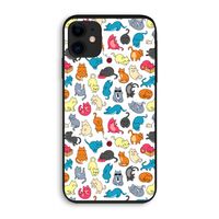 Kleurrijke katten: iPhone 11 Biologisch afbreekbaar hoesje