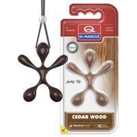 Auto luchtverfrisser Dr Marcus Lucky Top Cederhout Plastic Geur Hanger (12 Stuks)
