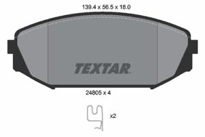 Textar Remblokset 2480501