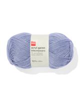 HEMA Acryl Garen Blauwpaars 100gram 250meter - thumbnail