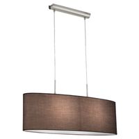 EGLO Pasteri - Hanglamp - 2 Lichts - 75cm - Nikkel-Mat - Grijs - thumbnail