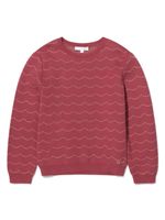 Chloé Kids sweat à imprimé graphique - Rouge