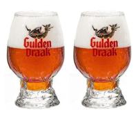 Gulden Draak Bokaal Bierglazen 330 ml - 2 stuks