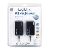 LogiLink UA0021D USB 1.1 Extender (verlenging) via netwerkkabel RJ45 60 m - thumbnail