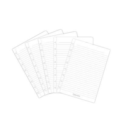 Correctbook Set Extra Pagina’s-A5 - lijntjes