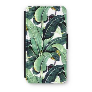 Bananenbladeren: iPhone X Flip Hoesje