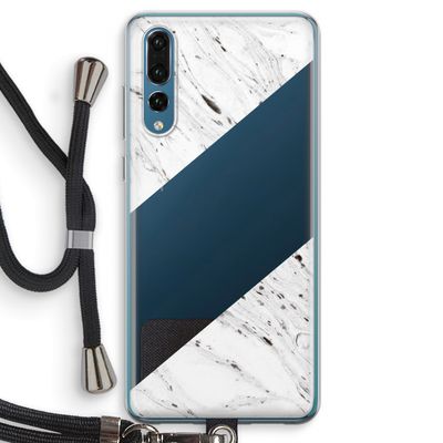 Biggest stripe: Huawei P20 Pro Transparant Hoesje met koord