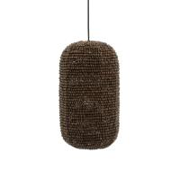 By-Boo Hanglamp 'Shanga' Houten kralen, 24cm
