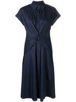 Lauren Ralph Lauren robe-chemise à coupe mi-longue - Bleu - thumbnail