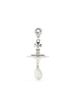 Vivienne Westwood boucle d'oreille Orb à perle - Argent